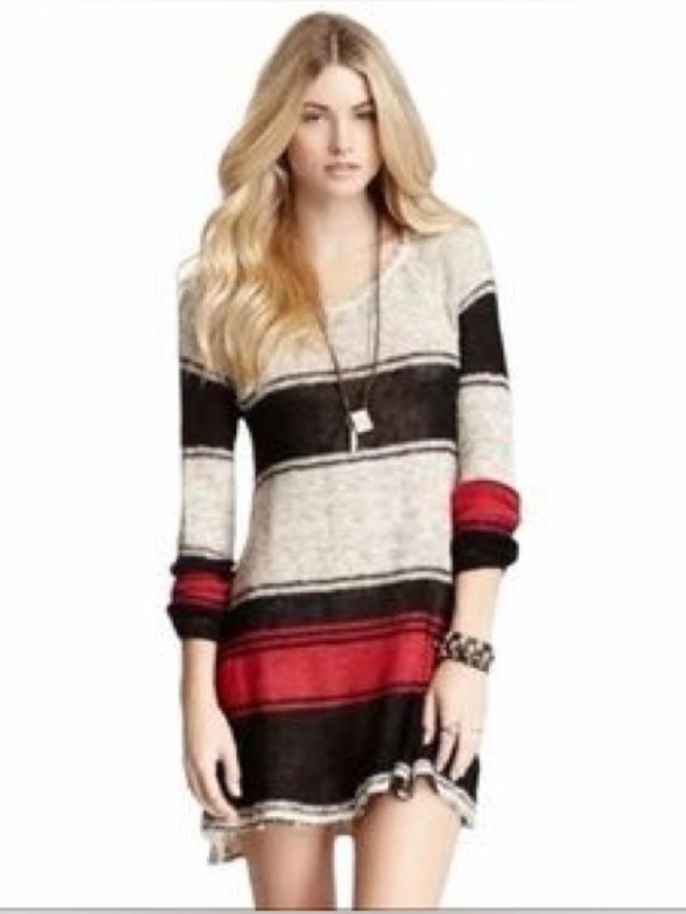 Free People Brookside Stripe Tunic